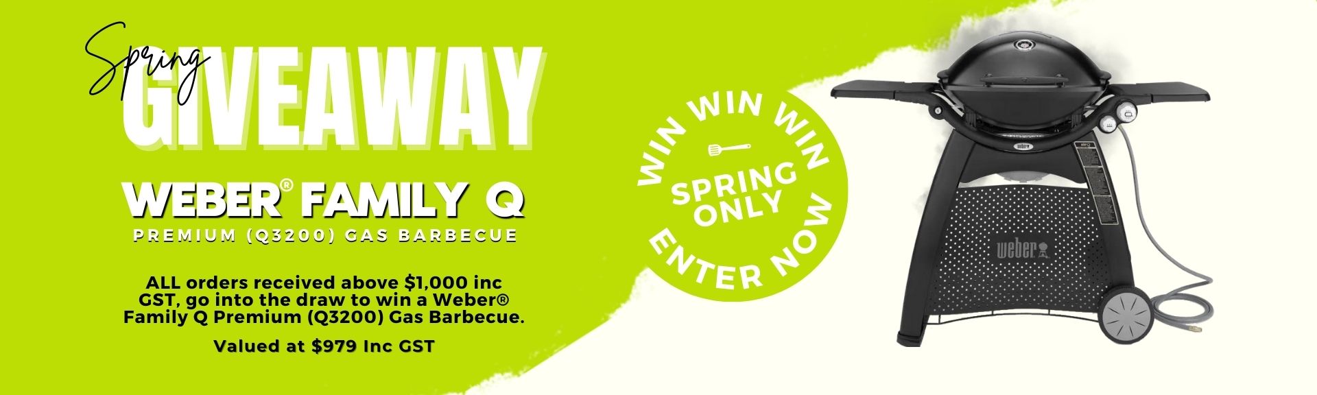 Win a Weber Q BBQ